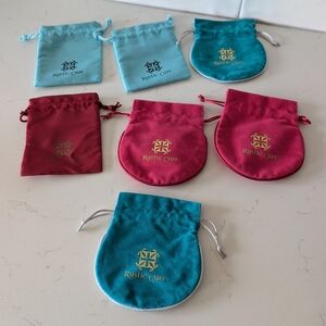 Rustic Cuff Vibrant Pouch Collection Lot Of 7